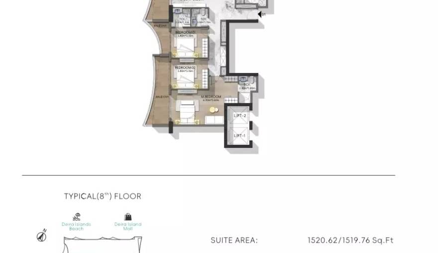 Plans Nautis Residences