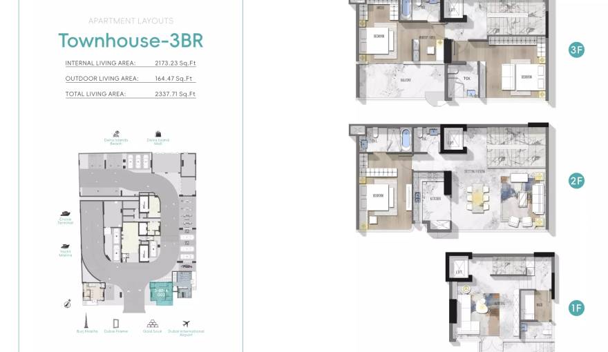 Plans Nautis Residences