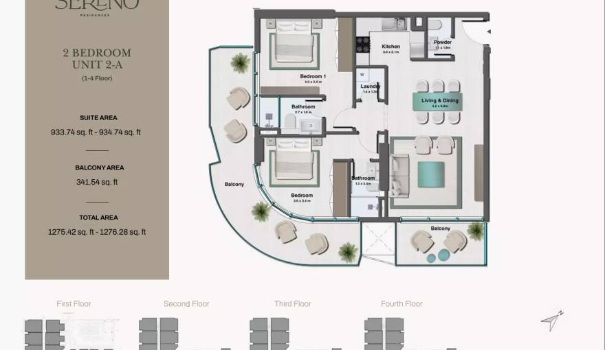 Plans Sereno Residences