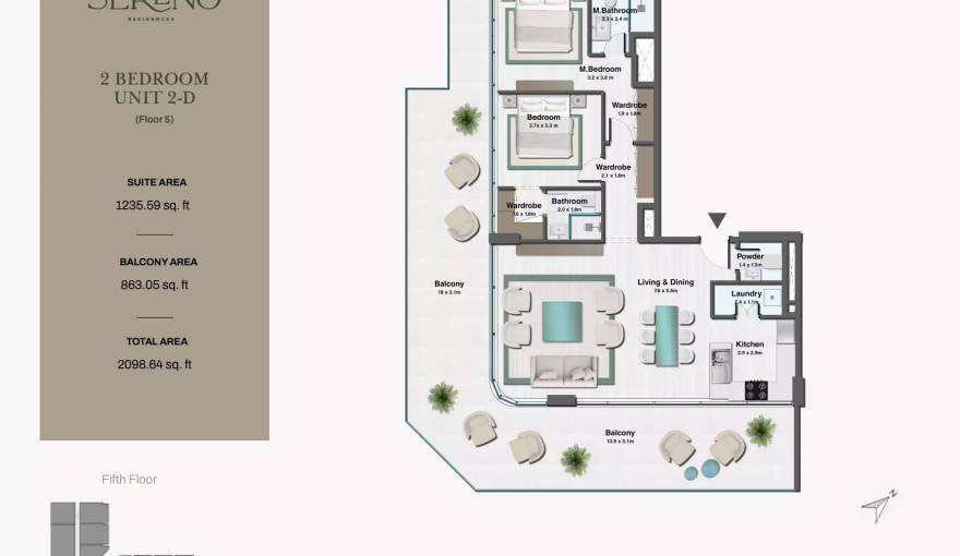 Plans Sereno Residences