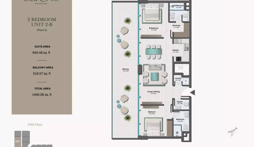 Plans Sereno Residences