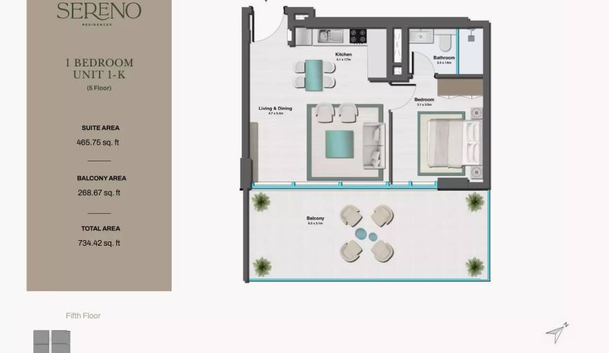 Plans Sereno Residences
