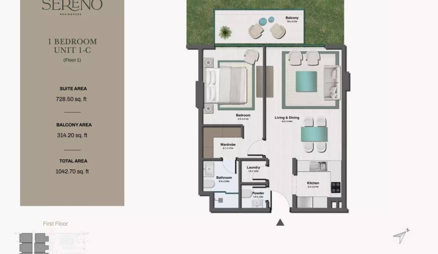 Plans Sereno Residences