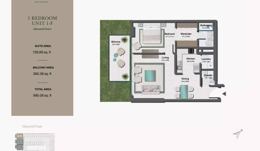 Plans Sereno Residences