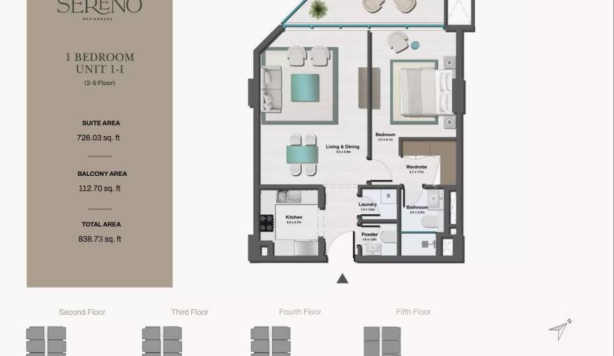 Plans Sereno Residences
