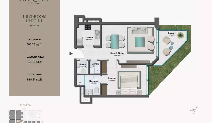 Plans Sereno Residences