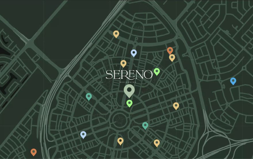 Site plan – Sereno Residences