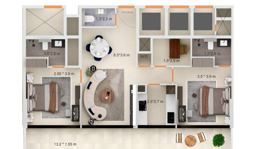Plans Symbolic Zen Residences