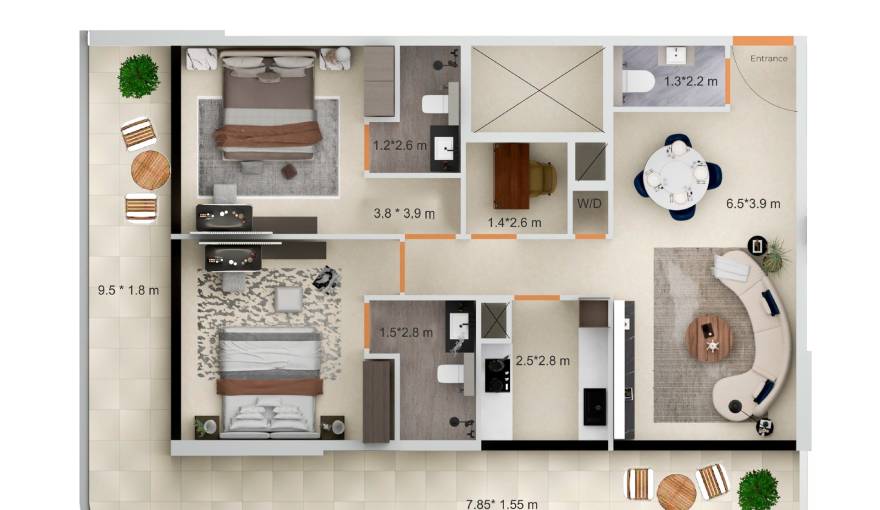 Plans Symbolic Zen Residences