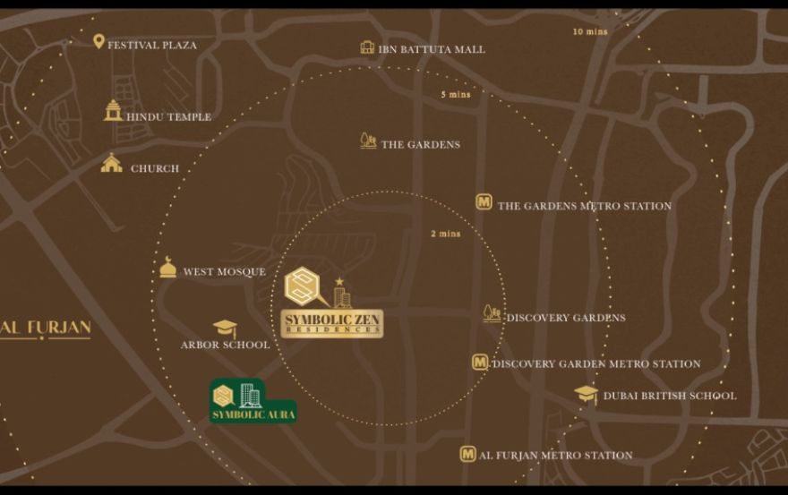 Site plan – Symbolic Zen Residences