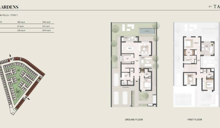 Plans Fay Gardens at Fay Hills