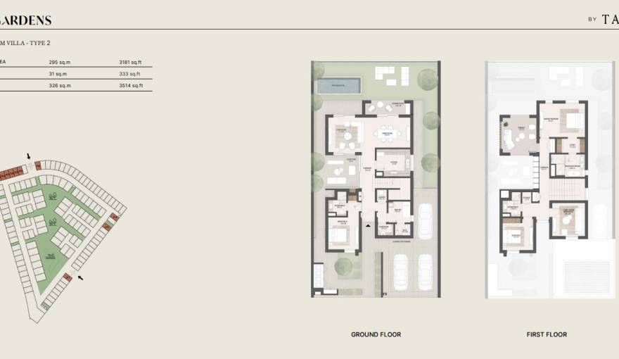 Plans Fay Gardens at Fay Hills