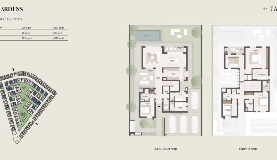 Plans Fay Gardens at Fay Hills