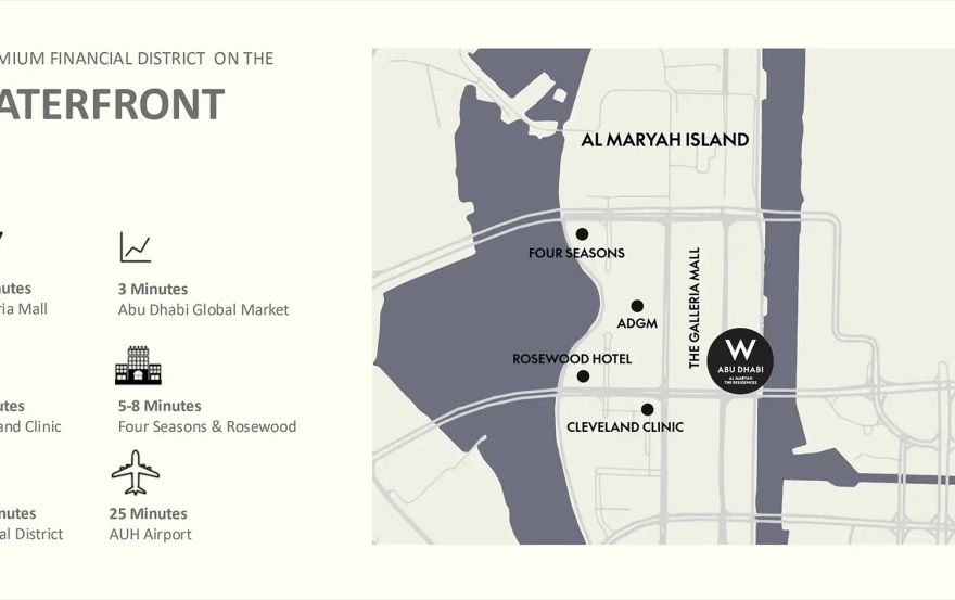 Site plan – W Residences