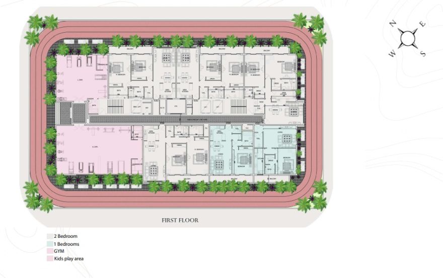 Site plan – Mackerel Tower