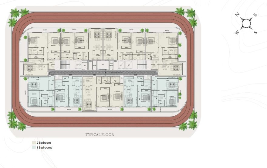 Site plan – Mackerel Tower