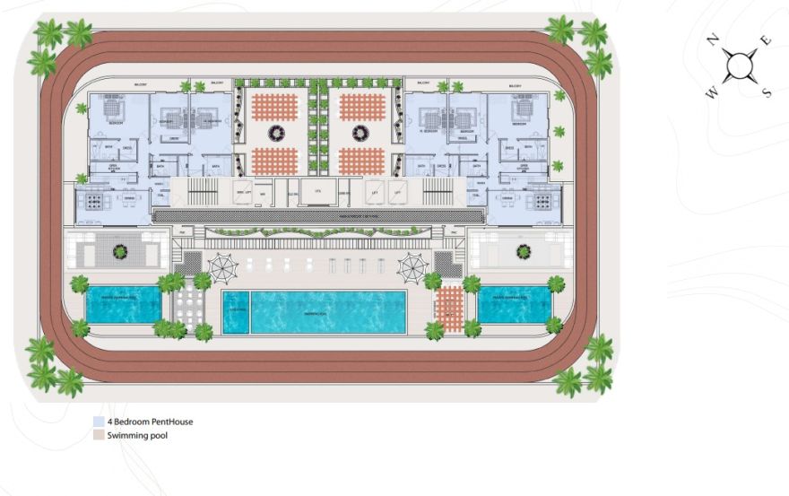 Site plan – Mackerel Tower
