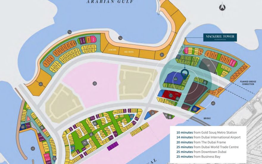 Site plan – Mackerel Tower