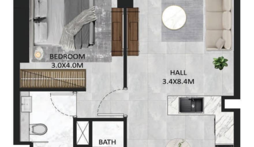 Plans SquareX Residence