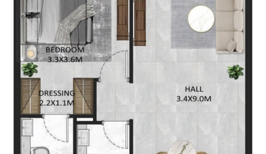 Plans SquareX Residence