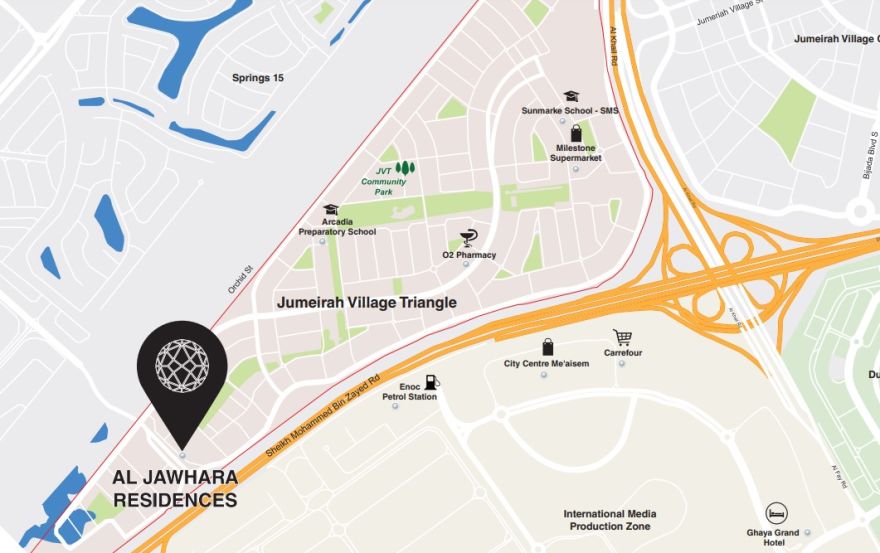 Site plan – Al-Jawhara Tower