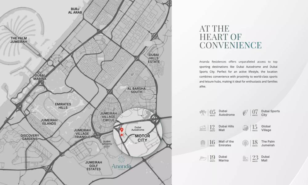 General plan – Ananda Residences#1