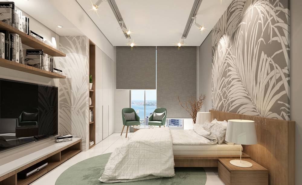 Interior design – Blue Wave Tower#1