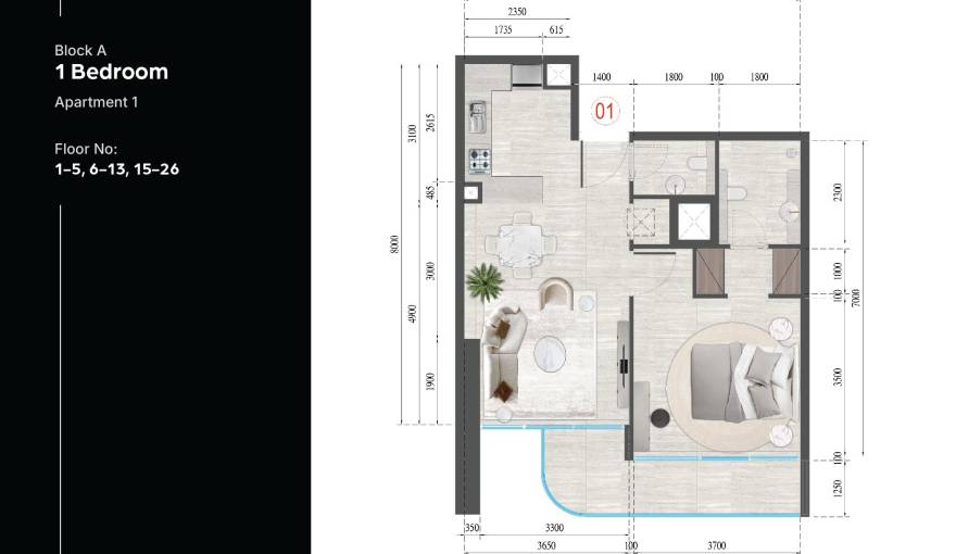 Plans Guzel Towers