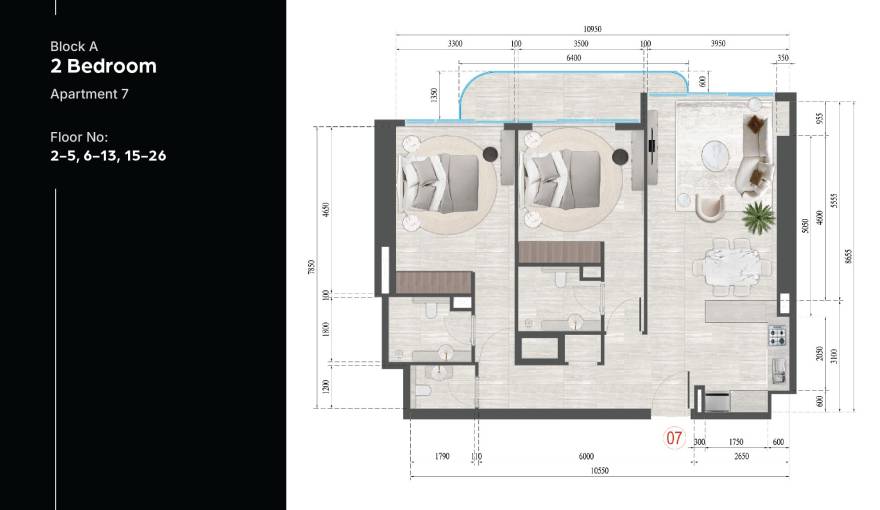 Plans Guzel Towers