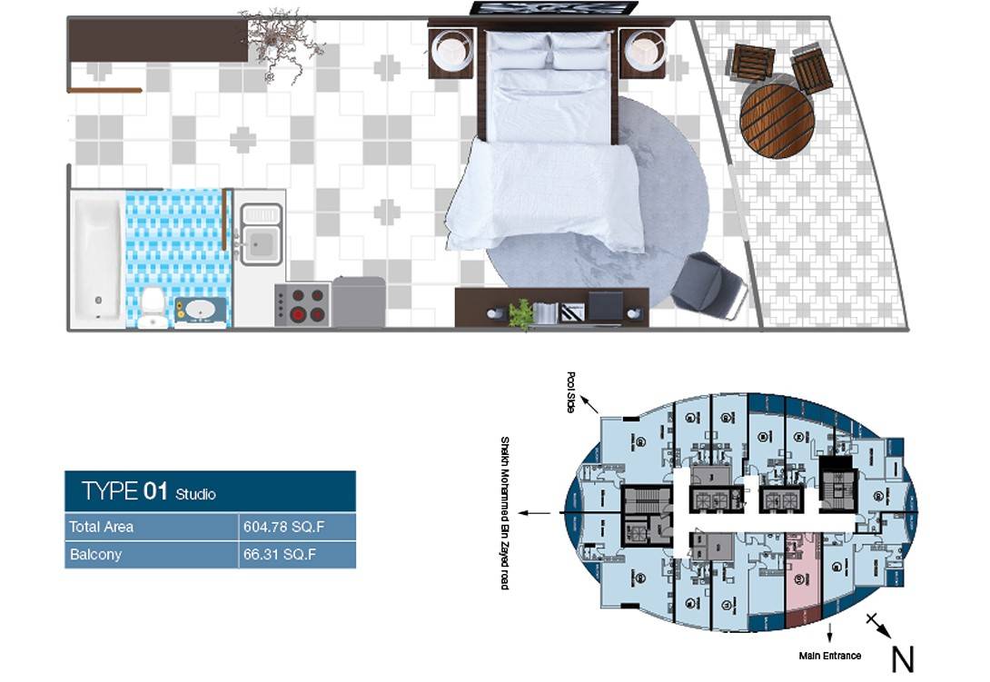 Plans O2 Tower #1