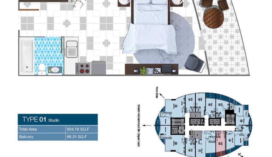 Plans O2 Tower