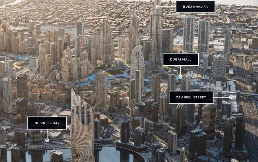 Site plan – Tiger Sky Tower