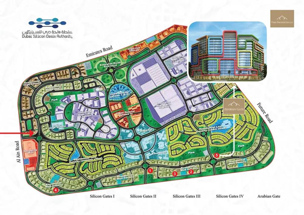 General plan – Arabian Gate#1