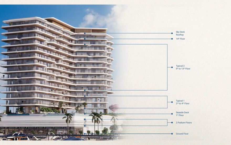 Site plan – The Bay Interiors by Missoni