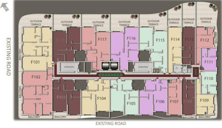 General plan – The Maiden Residence#3