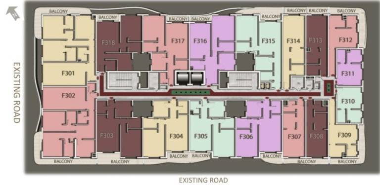 General plan – The Maiden Residence#1