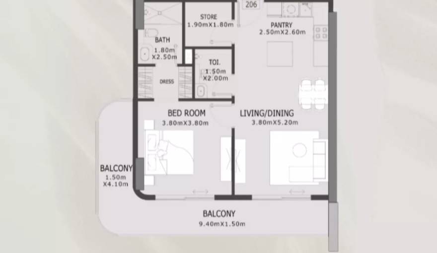 Plans Elevia Residences 3