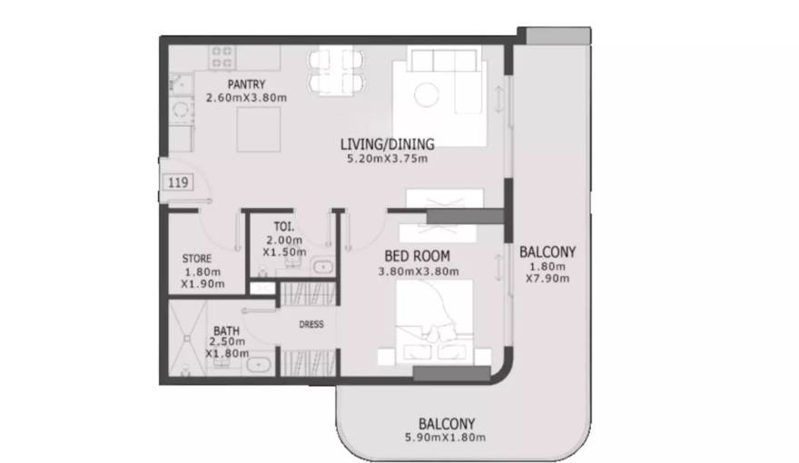 Plans Elevia Residences 3