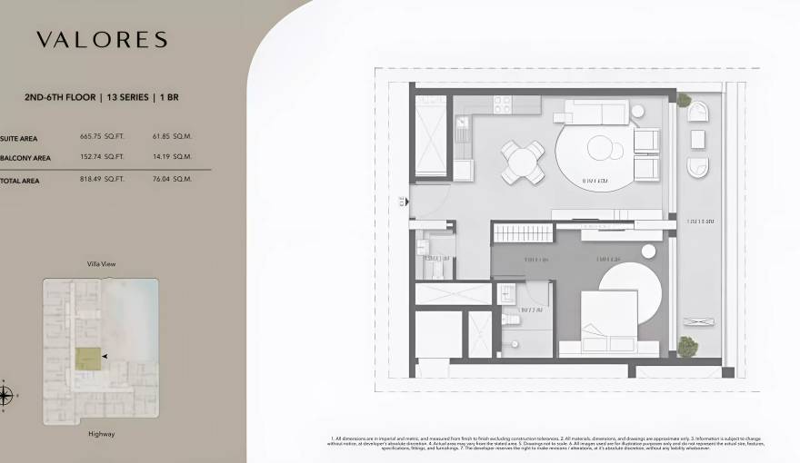 Plans Valores Residences