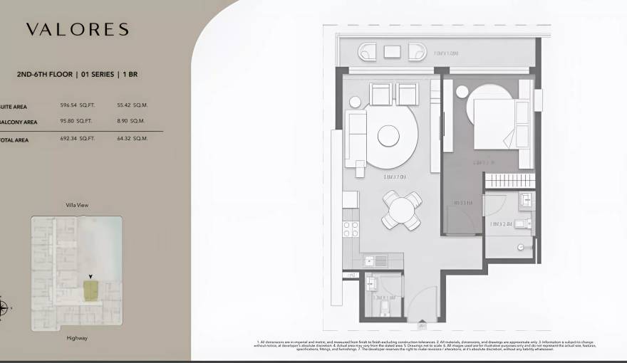 Plans Valores Residences