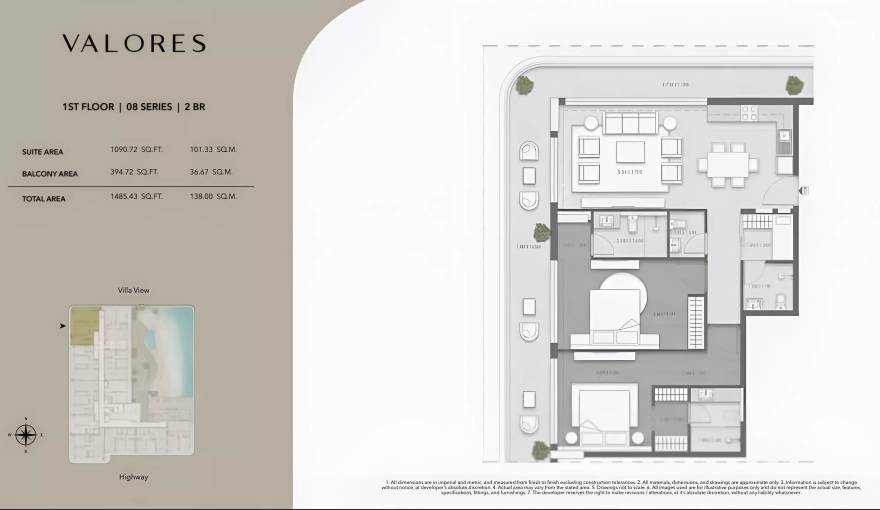 Plans Valores Residences
