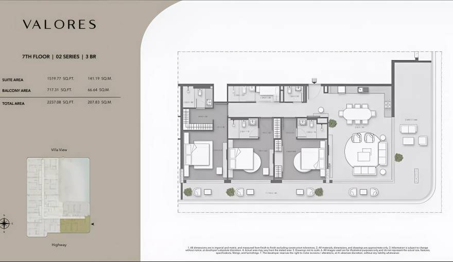 Plans Valores Residences