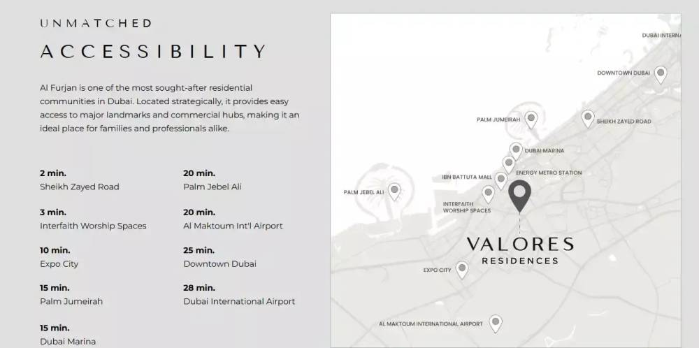 General plan – Valores Residences#1
