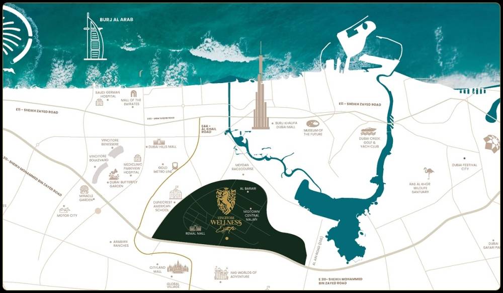 General plan – Wellness Estate#1