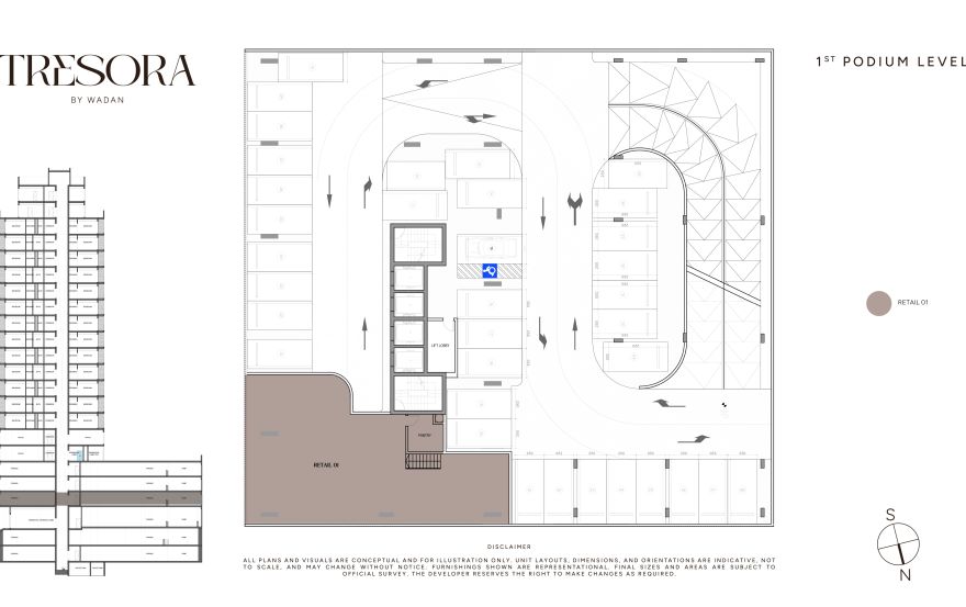 Site plan – Tresora by Wadan