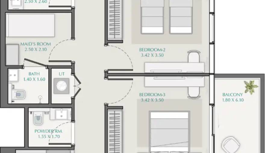Plans Avenue Park Towers