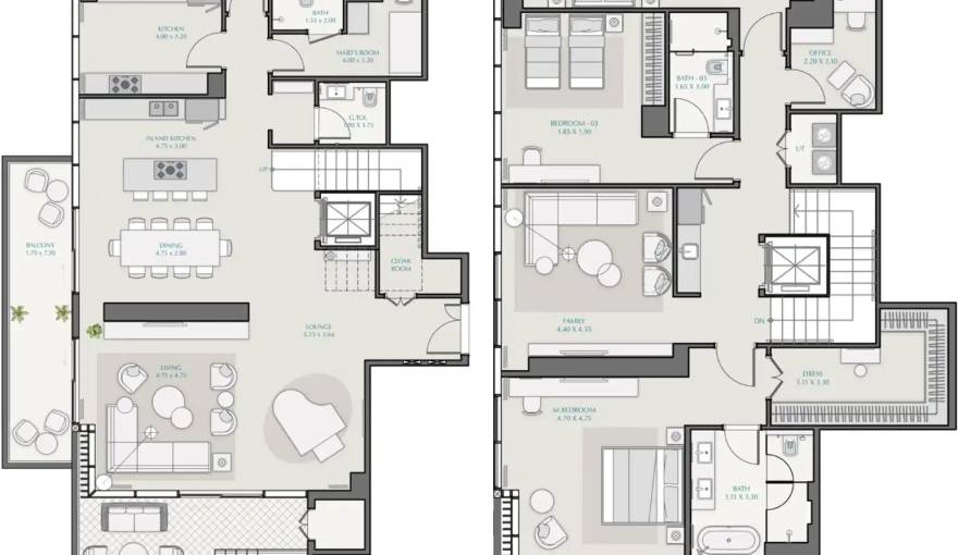 Plans Avenue Park Towers