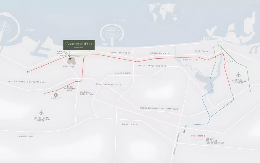 Site plan – Boulevard Park