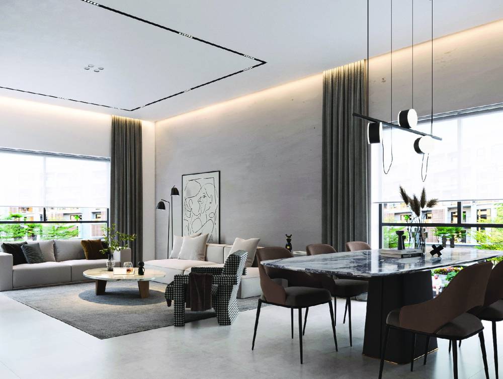 Interior design – Hillside Residences 2#2