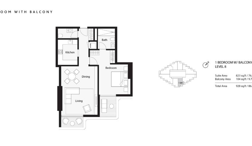 Plans One B Tower